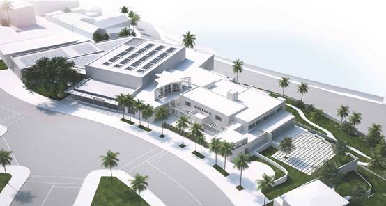 Rendering of the expanded Museum of Contemporary Art San Diego. (Courtesy of Selldorf Architects)