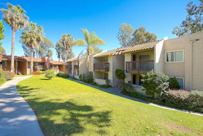 The 136-unit gated community is located at 3675 Barnard Drive.