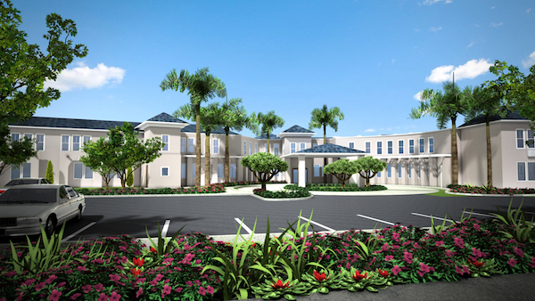 Rendering of the senior housing project by Douglas Wilson Companies.