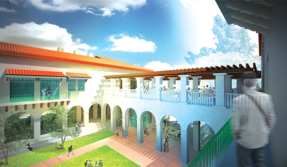 Rendering of SDSU’s Engineering and Interdisciplinary Sciences Complex, scheduled to open in January 2018.