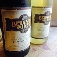 (Provided by Bernardo Winery)