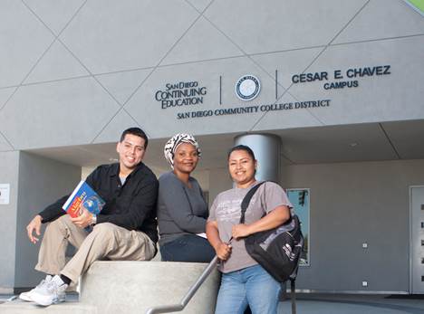 The Cesar E. Chavez campus of San Diego Continuing Education.