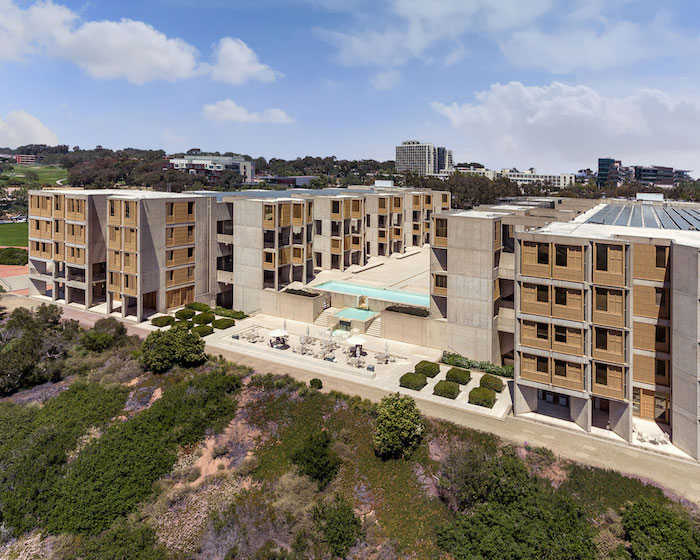 The Salk Institute for Biological Studies. (Credit: Salk Institute) Click here for high-resolution image