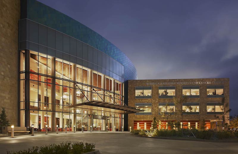 The UC San Diego Moores Cancer Center (Courtesy of UC San Diego)