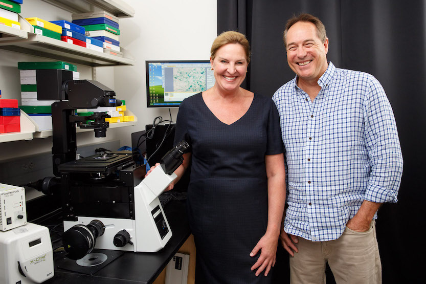 Laura Niedernhofer and Paul Robbins of the Jupiter, Fla. campus of The Scripps Research Institute. (The Scripps Research Institute)