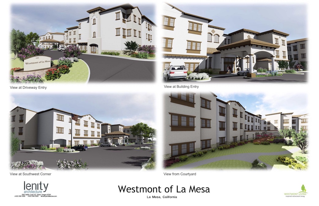 Renderings of Briercrest of La Mesa