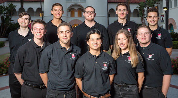 Sports Business Initiative members. (Courtesy of SDSU)