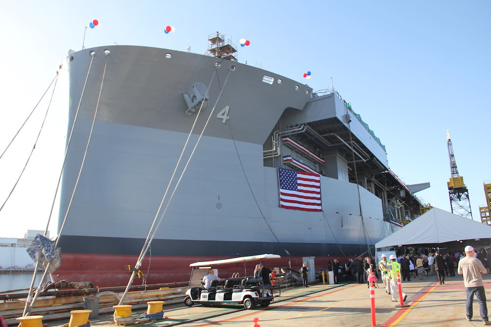 USNS Hershel “Woody” Williams is the Navy’s second ESB ship.