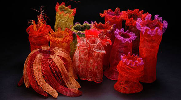 ‘Corals’ by Arline Fisch (Photo: Will Gullette, courtesy of Arline Fisch)