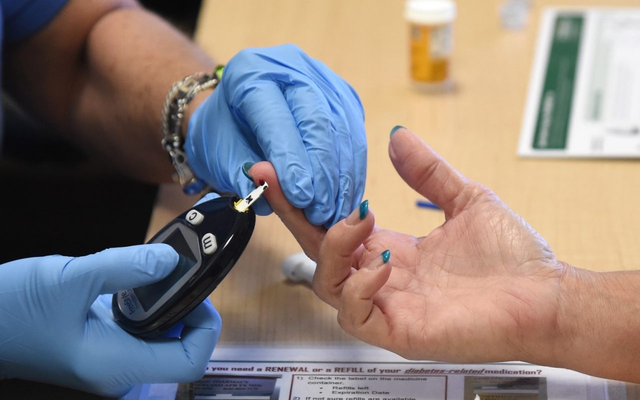 Diabetes test: Prevention programs can slow the disease and save money, experts say. (Image by Staff Sgt. Chelsea Browning/U.S. Air Force)