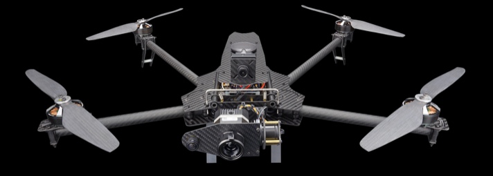 The ADI-Thermal UAV from Action Drone, a Chula Vista company that was one of the first businesses to use the testing site. (Photo credit: Action Drone Inc., copyright, all rights reserved)