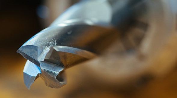 Drill bits can be made using the sintering technique. (Courtesy of SDSU)