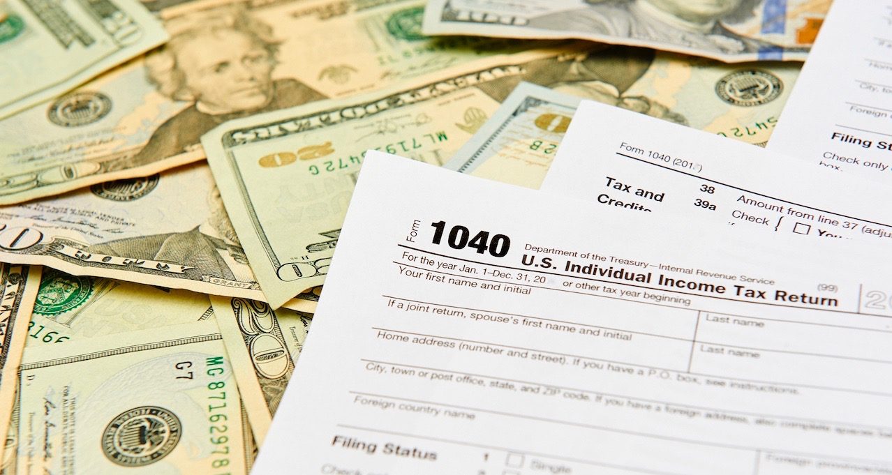 Income tax filing (Illustration courtesy of CALmatters)