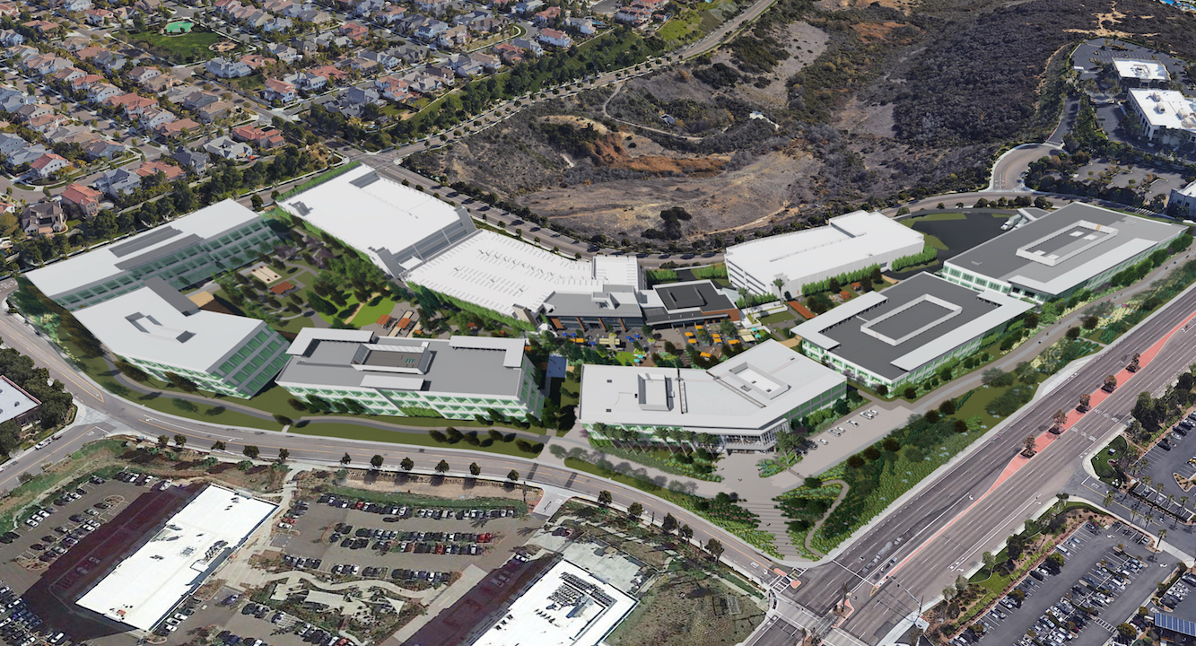Rendering of what the new Viasat campus would look like. (Photos courtesy of SCA Architecture)