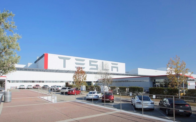 Tesla factory in Fremont. (Courtesy of Tesla)
