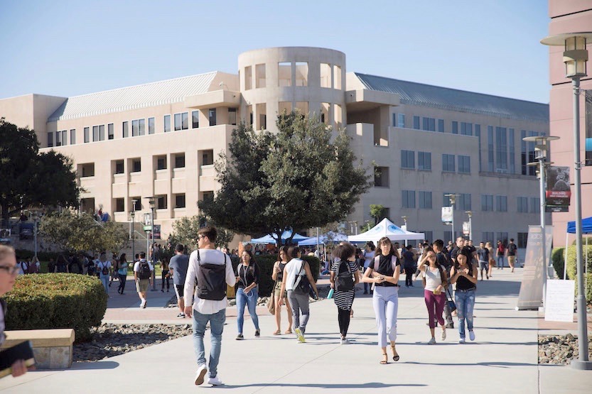 The campus of Cal State San Marcos.