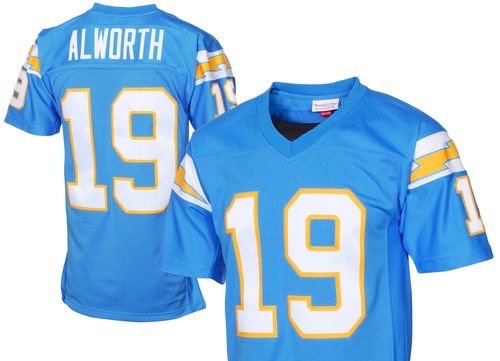 An old Lance Alworth Jersey when he was with the San Diego Chargers.