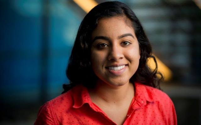 Aswini Krishnan will pursue basic science research in biochemistry under the supervision of Nobel Prize-winning biologist Venki Ramakrishnan.