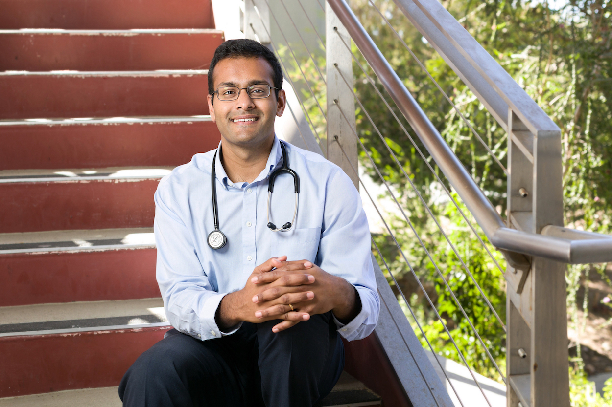 Medical student Davesh Vashishtha will be one of 109 members of the UC San Diego School of Medicine graduating class taking part in Match Day on Friday. (Credit: UC San Diego)