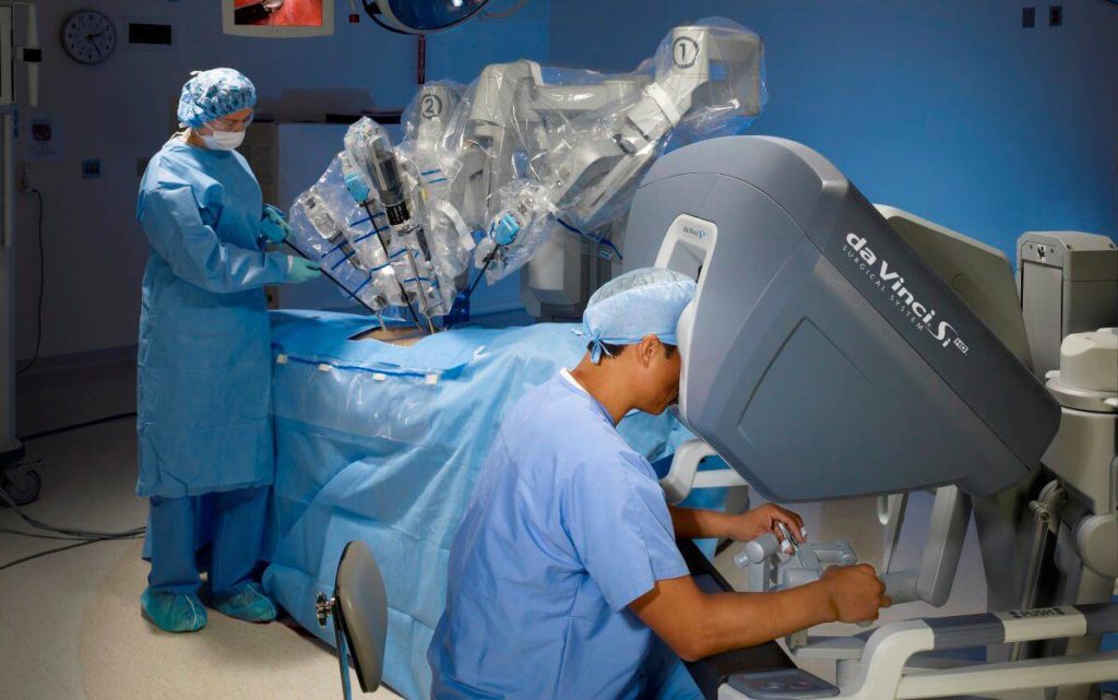 The da Vinci Si Surgical System is now available at Scripps Memorial Hospital Encinitas. (Photo courtesy of Scripps Health)