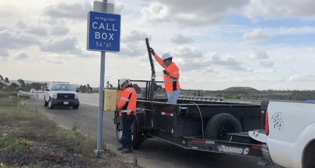 Call Box. (Photo courtesy of SANDAG)