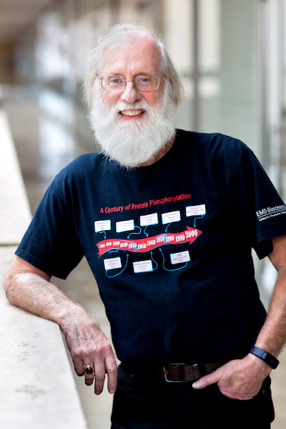 Professor Tony Hunter will receive the award on May 19 in Trento, Italy. (Credit: Salk Institute)