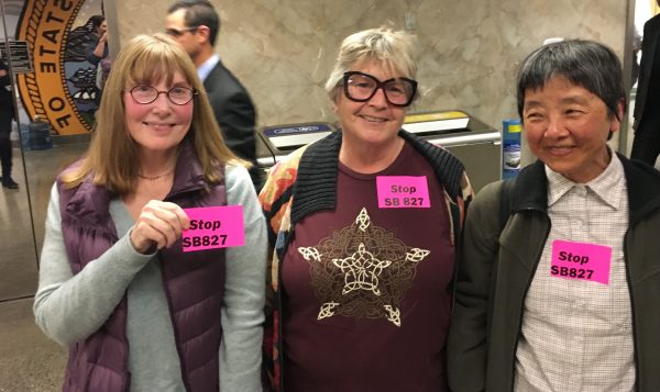 Homeowners and anti-gentrification activists descend on Sacramento to oppose SB 827. (Photo by Matt Levin for CALmatters)