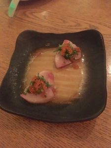 Hamachi Crudo