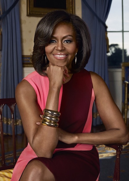 Michelle Obama (Credit: harrywalker.com)