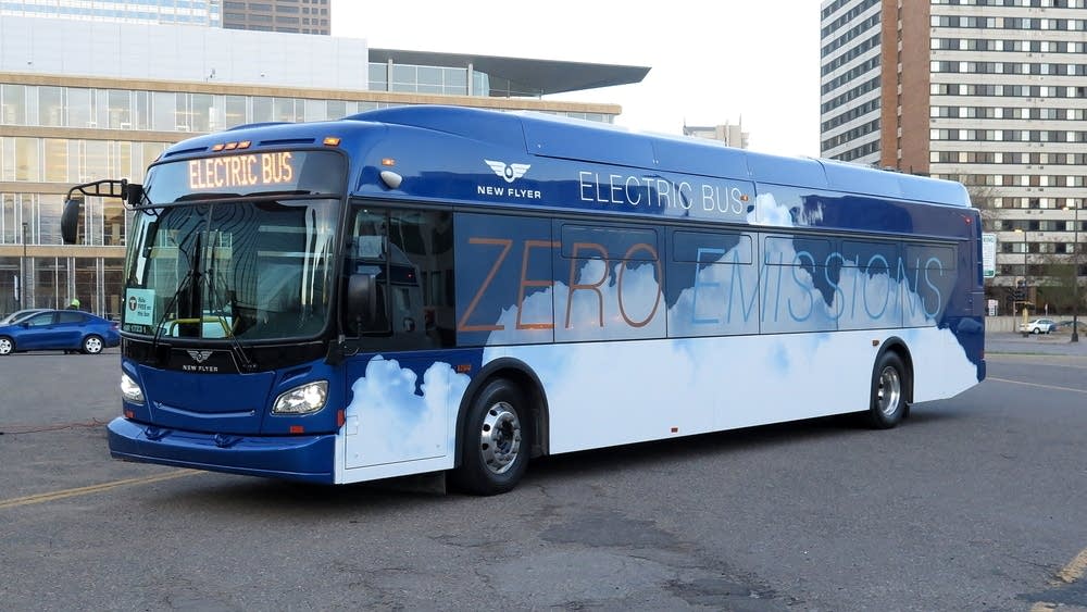 New Flyer electric bus