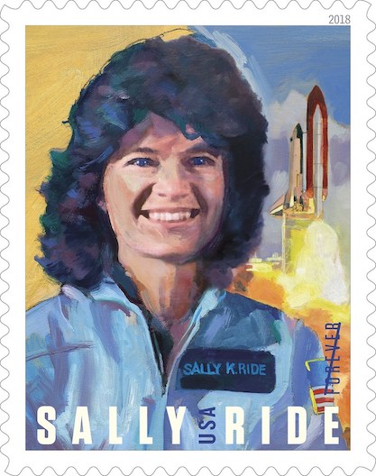 U.S. Postal Service Sally Ride Forever stamp