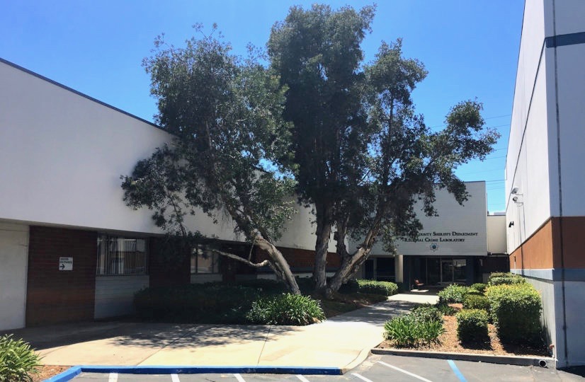 The Sheriff’s Regional Crime Lab in Clairemont. (Courtesy San Diego County)