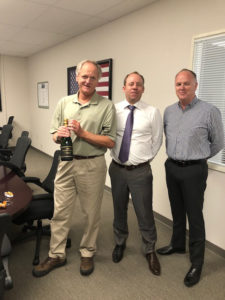 Chassis Plans officers, from left: Dave Lippincott, managing partner; Steve Travis, partner/vice president; Mike McCormack, president and CEO.