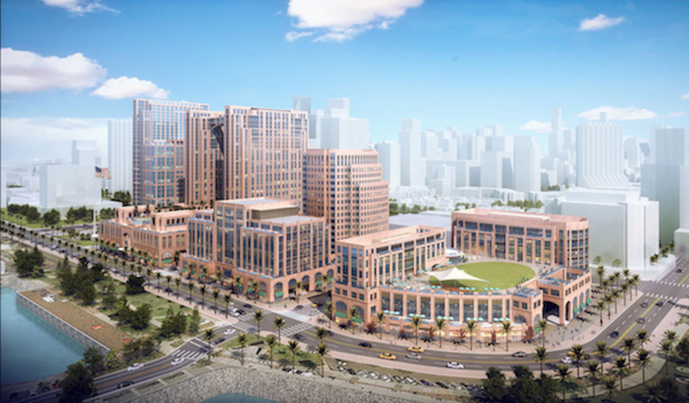 Rendering of the Manchester Pacific Gateway project (Courtesy of Manchester Financial Group)