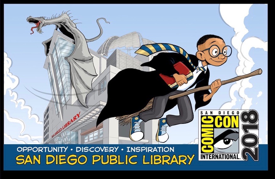 The Comic-Con International library card