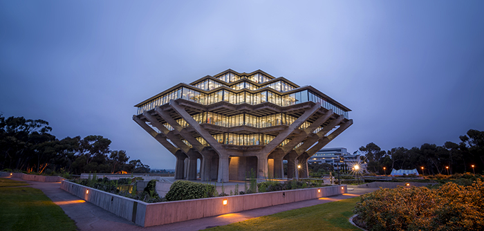 Geisel Library. Photo by Erik Jepsen, Publications.