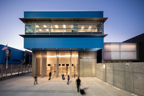 he portal into the East Pedestrian Processing Facility at San Ysidro. (Photo: Business Wire)