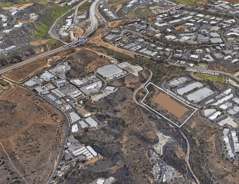 Site of CapRock Partners’ 26-acre land acquisition. (Photo Credit: Colliers)