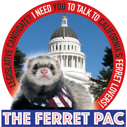 Patrick Wright's Ferret PAC logo. (Courtesy of Patrick Wright)