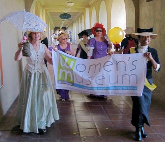 Suffrage Parade from 2010. (Credit: Women’s Museum of California)