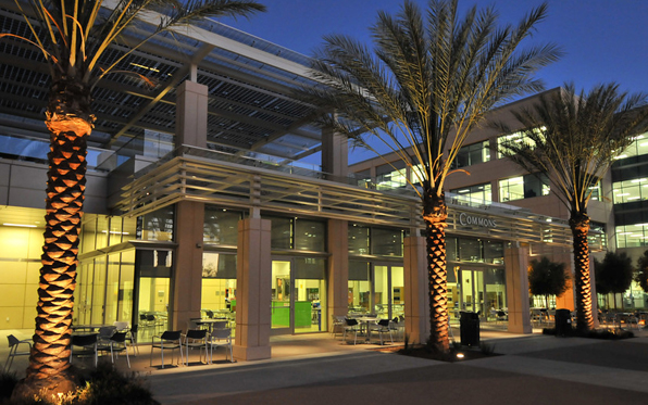 The Commons cafe in the County Operations Center. (Photo by Bruce Heimbach, courtesy of San Diego County)