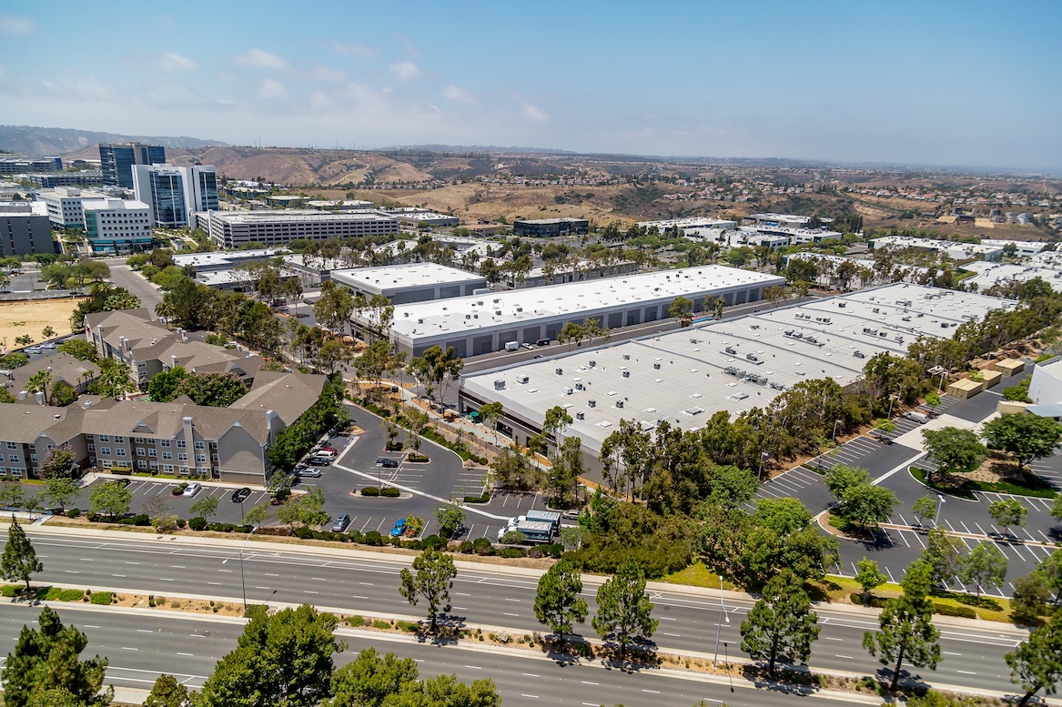Aerial view of Mira Mesa Distribution Center