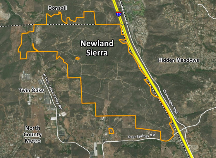 Newland Sierra Map