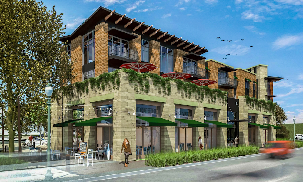 Rendering of Carlsbad Village Lofts. (Credit: Wermers Properties)