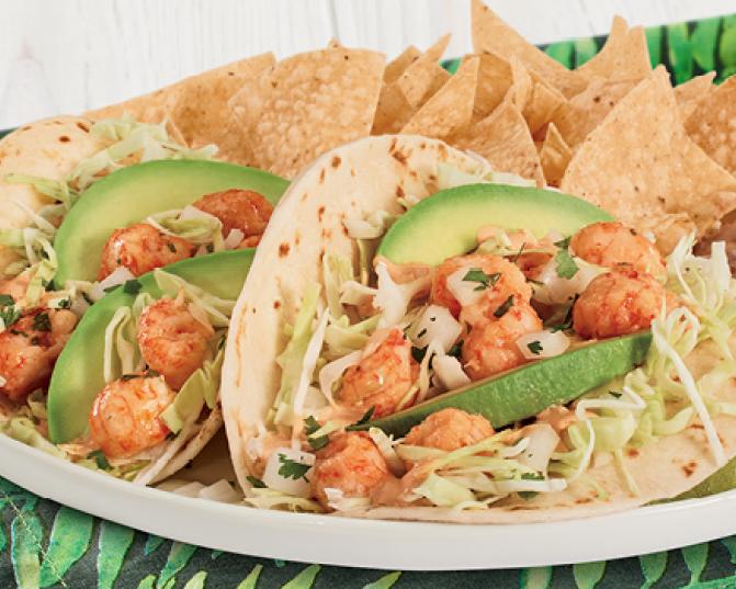 Langostino Lobster 2-Taco Plate (Credit: Rubio's)