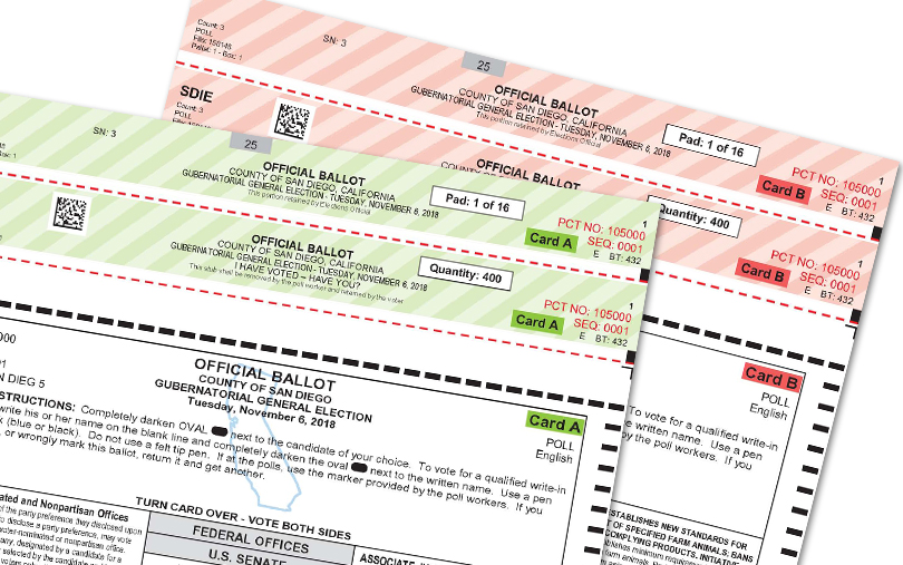 Two-Card Ballot