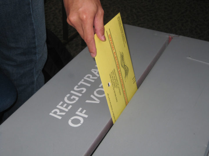 Early voting began on Monday. (Credit: County Registrar of Voters)