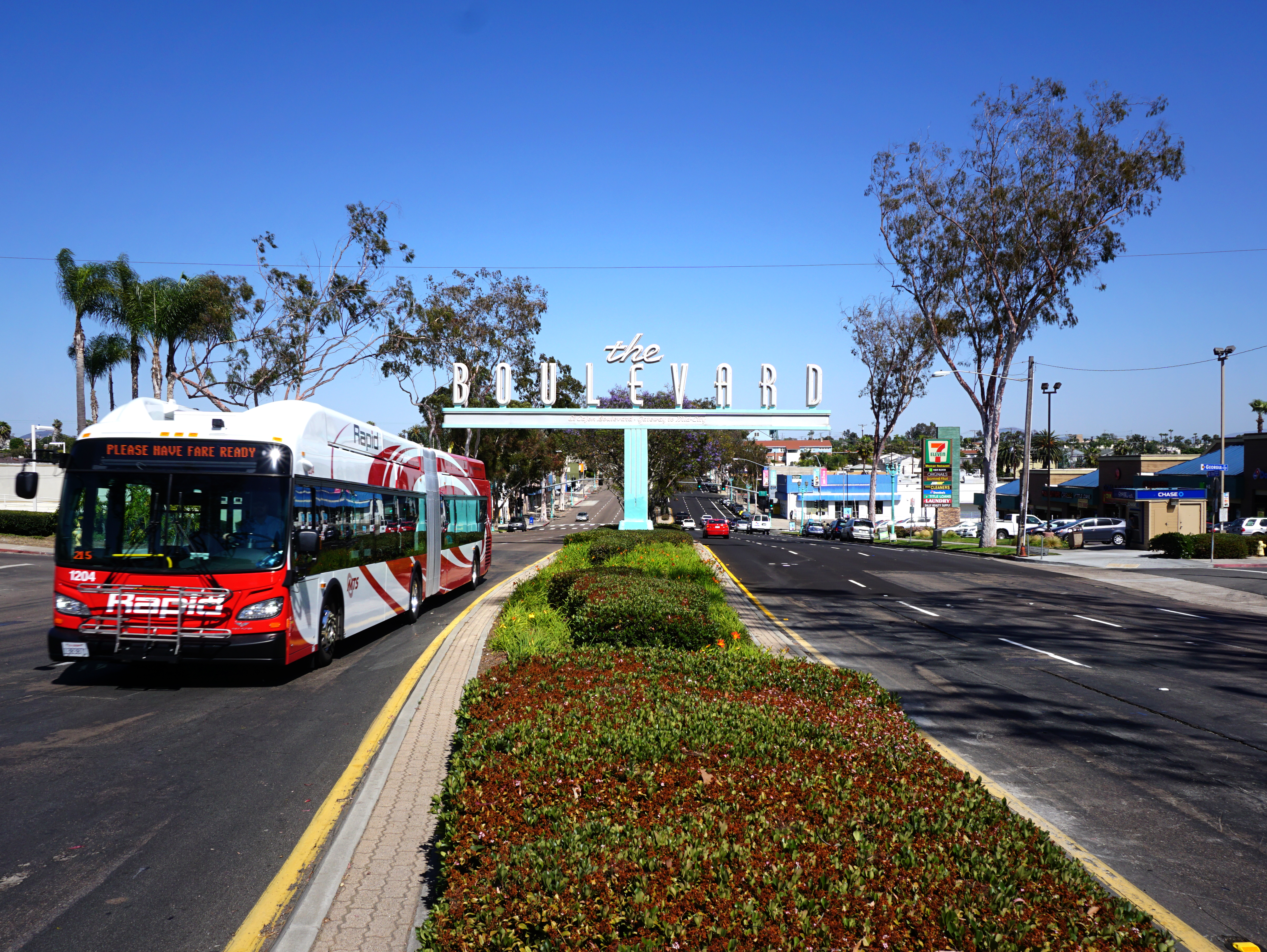 Boulevard Sign