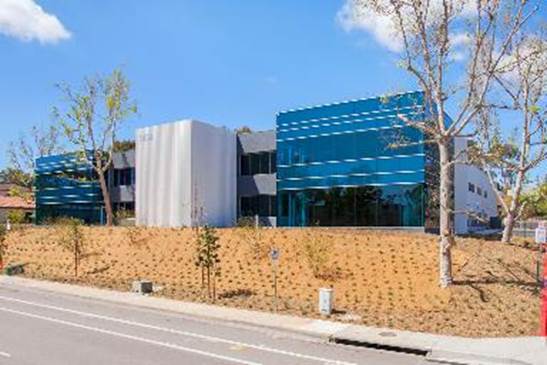 Building at 5454 Ruffin Road in Kearny Mesa.