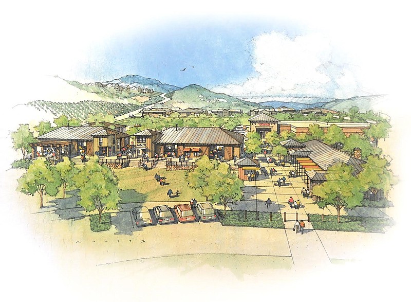 A rendering of the proposed Newland Sierra development in San Marcos. (Credit: Newland Communities)